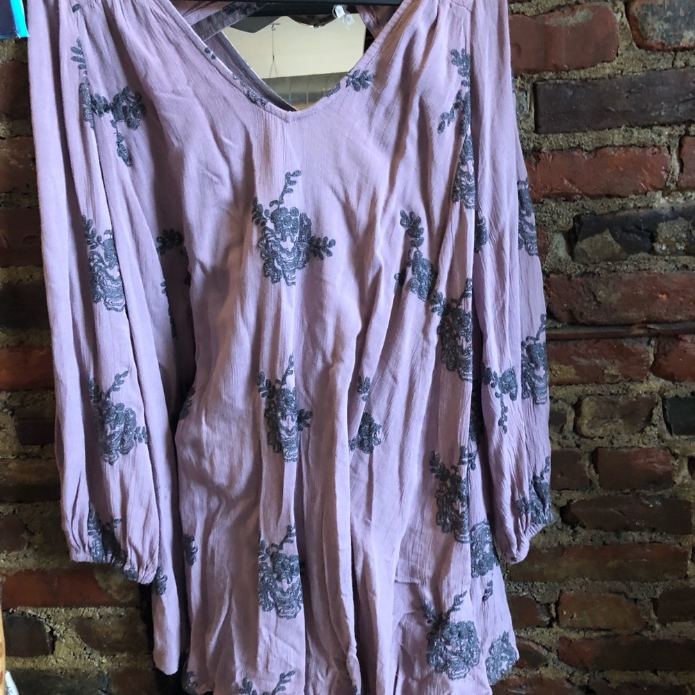 Authentic Free People Little Purple Dress